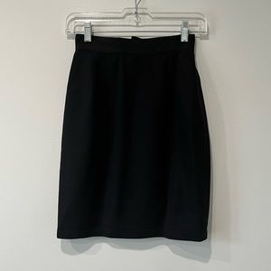 Vintage Black Skirt by Istante, Size XS